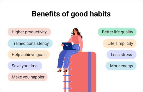 Benefits of good habits