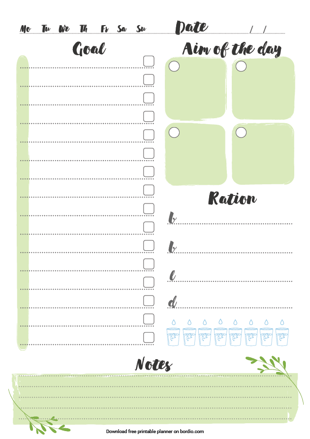 Daily Schedule Templates For Top Productivity - Free Download