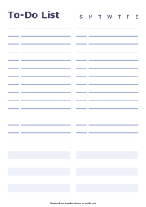 10 Printable To-Do List Templates - Download For Free in PDF