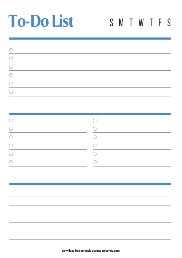 10 Printable To-Do List Templates - Download For Free in PDF