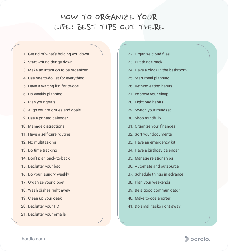 How To Organize Your Life: Best Tips Out There