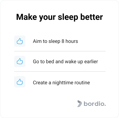 Make your sleep better