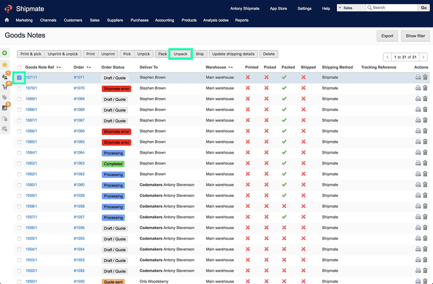 Brightpearl Best Order Management App