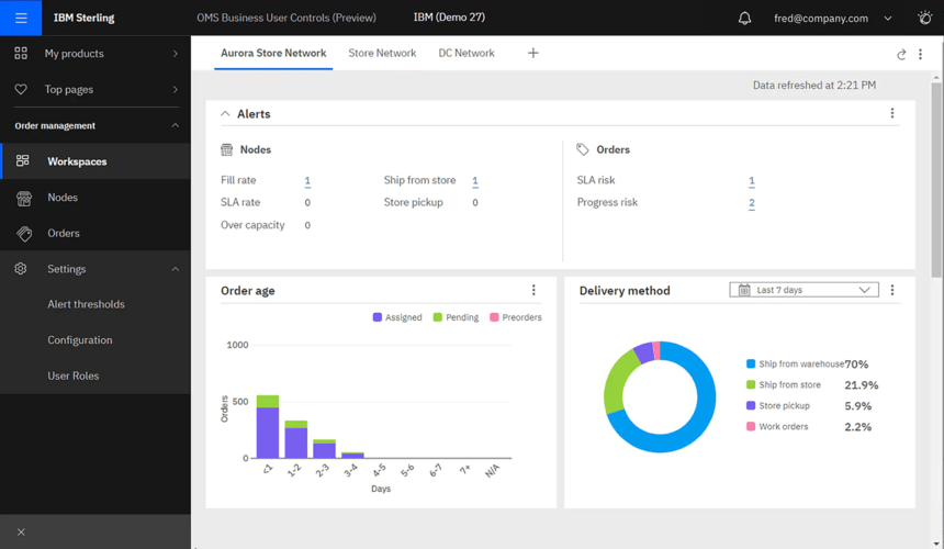 IBM Sterling Best Order Management App