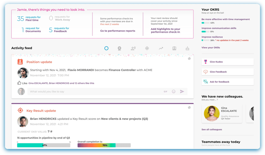 Mirro best okr app