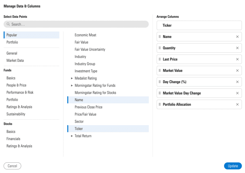 Morningstar best investment app