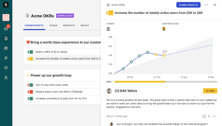 Tability best okr app