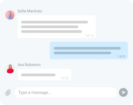 Real time chat in Projects