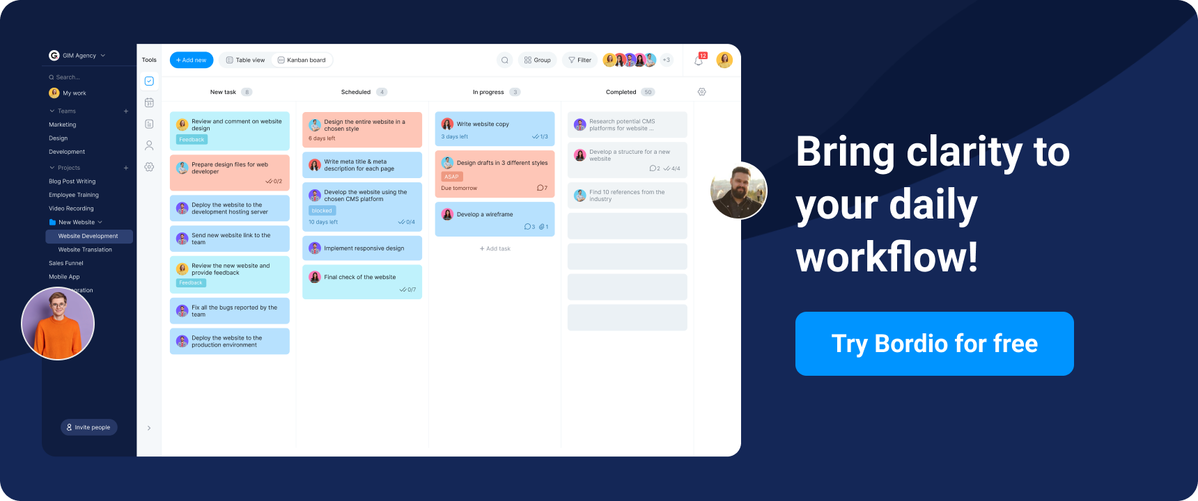 Bring clarity to your daily workflow!