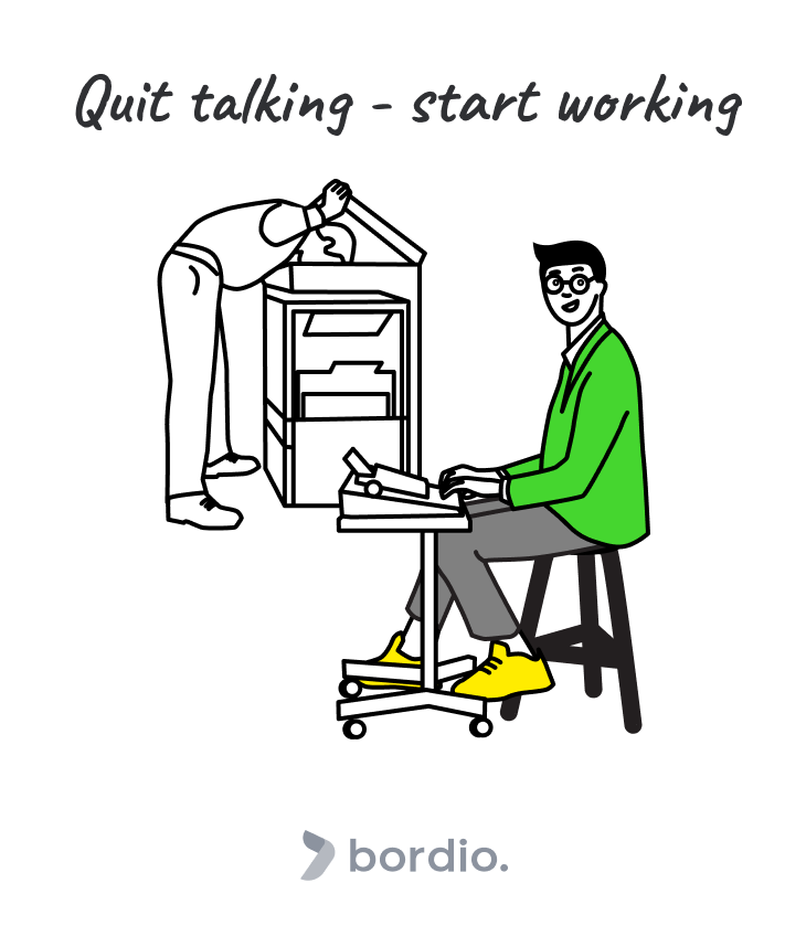 focus on making steady progress today