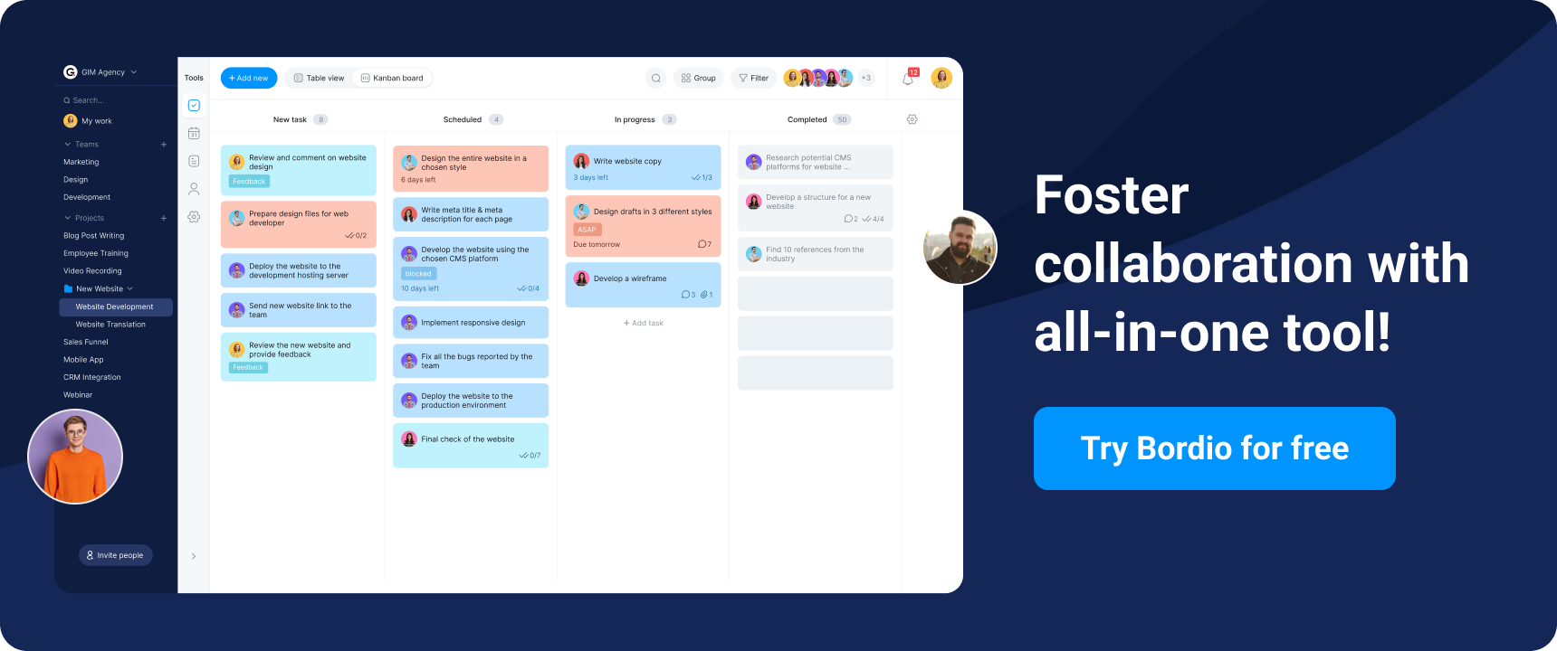 Foster collaboration with all-in-one tool!