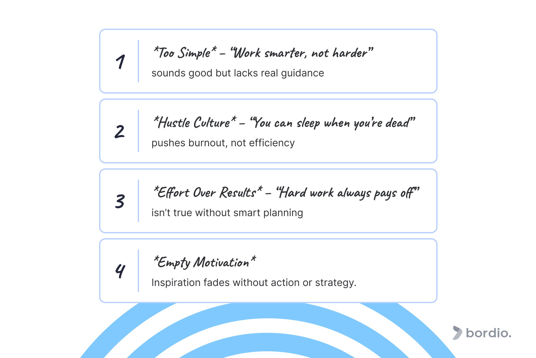 How can quotes distort the idea of productivity_