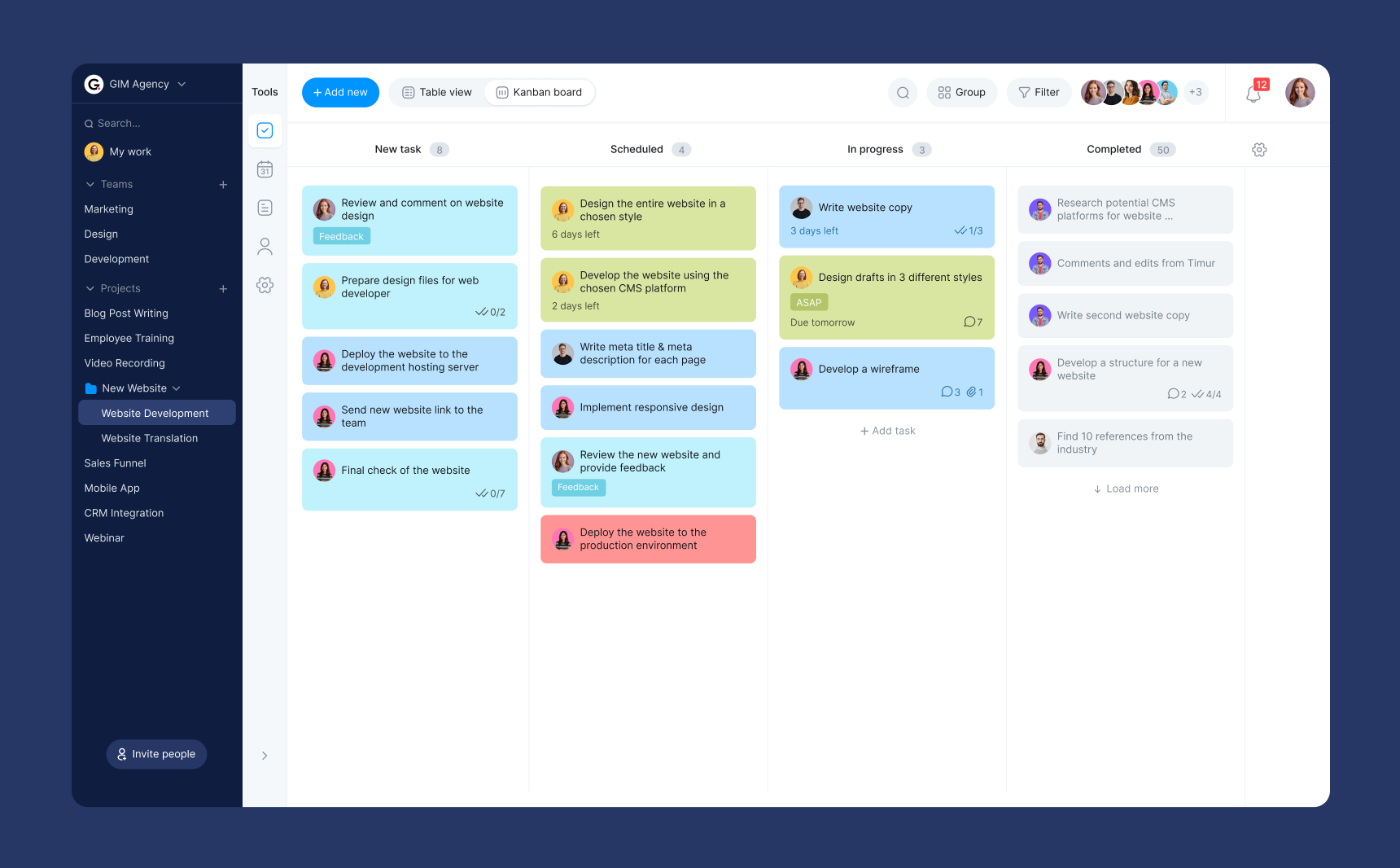 Project collaboration tools_ Bordio